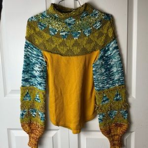 Free People Swit The Small Stuff Sweatet